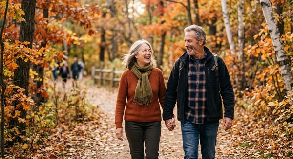 Older Canadian couple